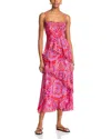 Farm Rio Paisley Scarf Maxi Dress In Paisley Sc