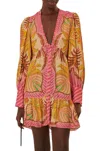 minimalist linen dress Long Linen Dress 'Jessica' with Cap Sleeves