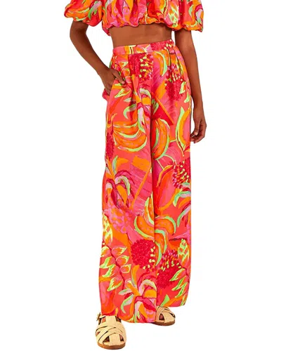 Farm Rio Pant In Orange