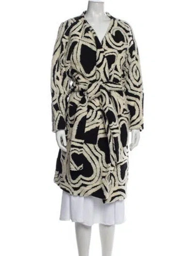 Pre-owned Farm Rio Patterned Coat