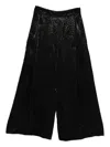 Farm Rio Patterned Trousers In Black
