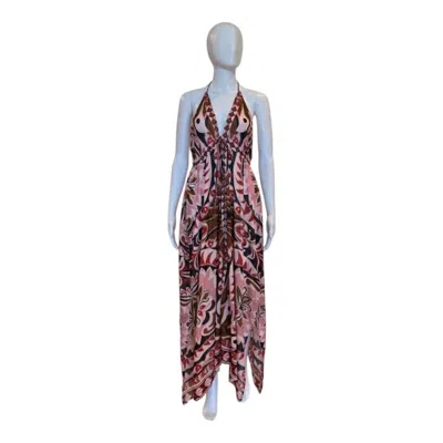 Farm Rio Pineapple Jewelry Cover Up In Pink