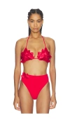 Farm Rio Placed Bikini Top In Multi
