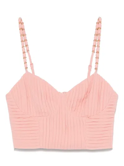 Farm Rio Plissé-effect Tank Top