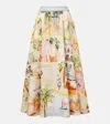 Farm Rio Aracati Printed Maxi Skirt