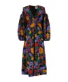 Farm Rio Printed Cotton Bucolic Garden Dress In Multi