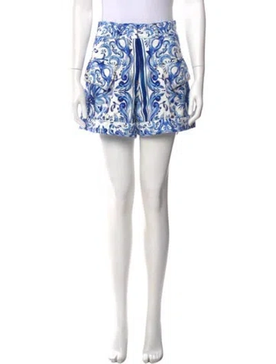 Pre-owned Farm Rio Printed Mini Shorts W/ Tags In Multi