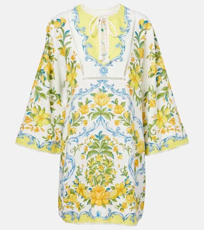 FARM RIO PRINTED MINIDRESS