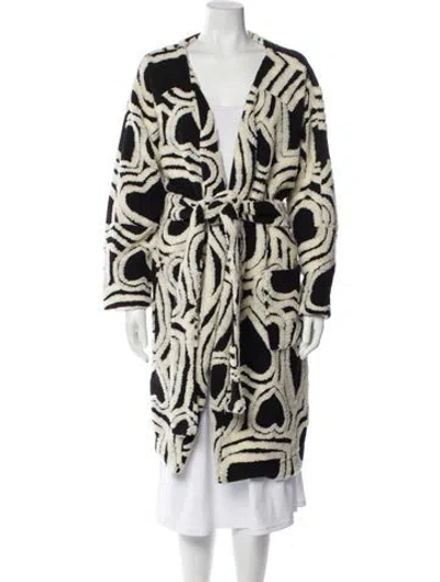 Pre-owned Farm Rio Printed Robe W/ Tags