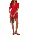 Farm Rio Red Eyelets Romper In Red
