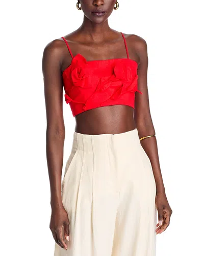Farm Rio Red Garden Sleeveless Top