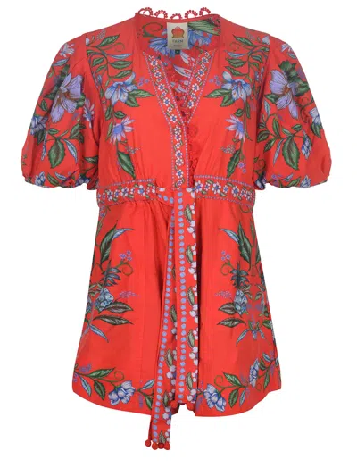 Farm Rio Rio Farm Suit In Multi