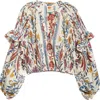 Farm Rio Romantic Lightness Cream Long In Romantic Lightness C