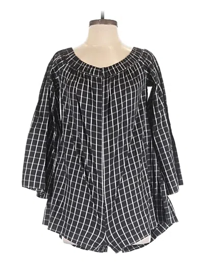 Pre-owned Farm Rio Romper In Black