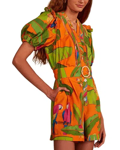 Farm Rio Romper In Multi