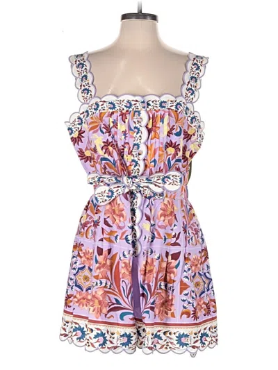 Pre-owned Farm Rio Romper In Purple