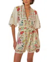 Farm Rio Romper In Multi