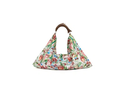 Farm Rio Satin Scarf Bag Medium Handbags Multicolor: One Size