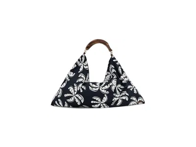 Farm Rio Scarf Tote Bag Tote Handbags Black/white: One Size