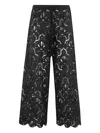 Farm Rio Seashell Lace-detail Trousers