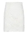 Farm Rio Broderie-anglaise Mini Skirt In White