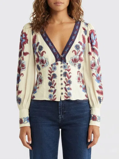 Farm Rio Shirt Woman  In White