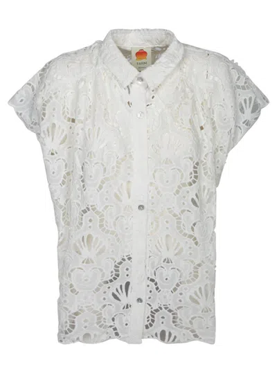 Farm Rio Shirts In White