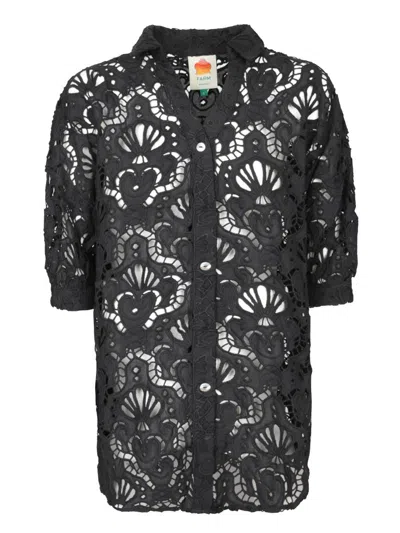 Farm Rio Shirts In Black