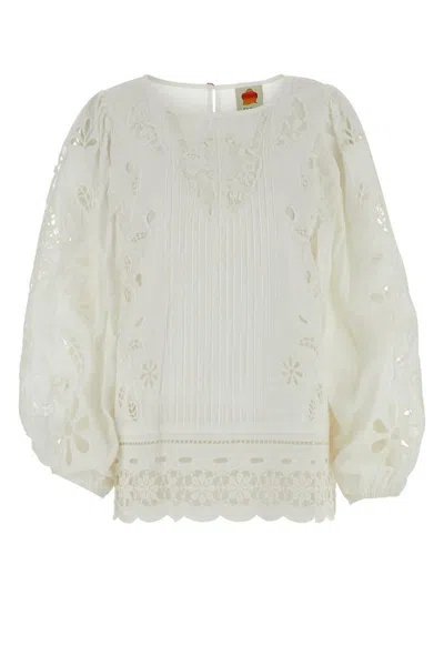 Farm Rio Shirts In Beige