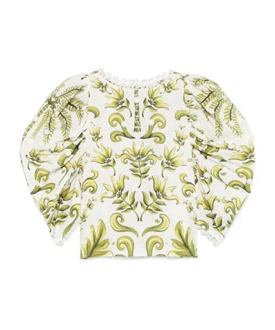 FARM RIO SHORT-SLEEVED BLOUSE