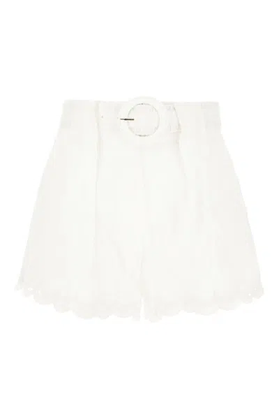 Farm Rio Shorts In White