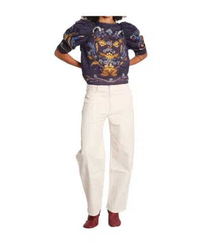 Farm Rio Short-sleeved Shirt In Purple