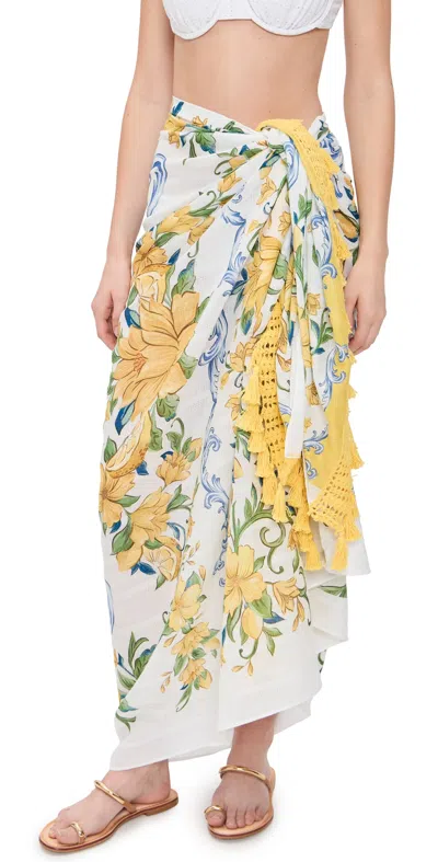 Farm Rio Sicily Sarong Sicily Off-white