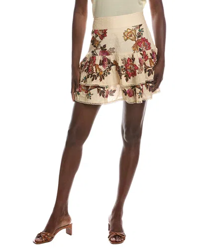 Farm Rio Skirt In Neutral