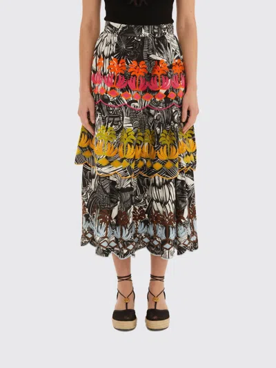 Farm Rio Skirt Woman In Multi