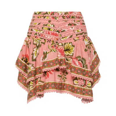 Farm Rio Skirts In Pink