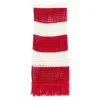 Farm Rio Open-knit Maxi Skirt In Red