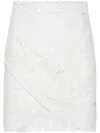Farm Rio Broderie-anglaise Mini Skirt In White