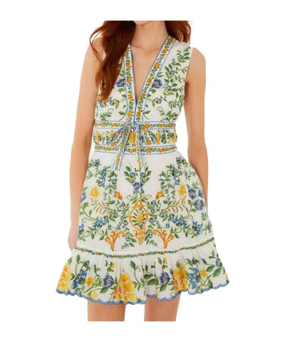 Farm Rio Sleeveless Dress In Multi