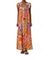 Farm Rio Lee Floral Sleeveless Maxi Dress Lee Floral In Multi