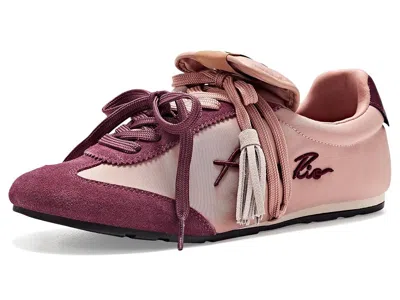 Farm Rio Sneakerina Women's Shoes Pink/burgundy: 5 M In Multi