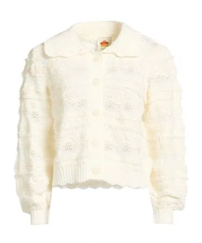 Farm Rio Solid-color Lightweight Knitted Sweater In Animal Print