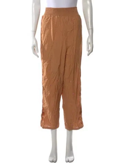 Pre-owned Farm Rio Straight Leg Pants In Neutral
