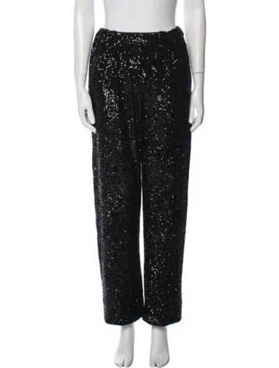 Pre-owned Farm Rio Straight Leg Pants W/ Tags In Black