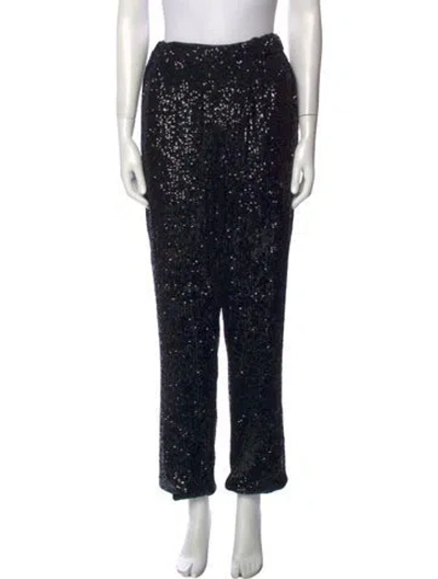 Pre-owned Farm Rio Straight Leg Pants W/ Tags In Black