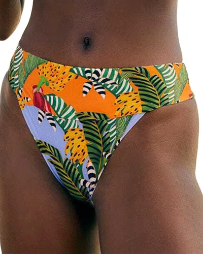 Farm Rio Striped Bananas Bikini Bottom