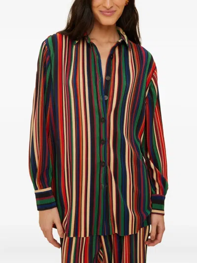 FARM RIO STRIPED BUTTONED SHIRT