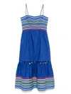 Farm Rio Tiered Cotton Midi Dress