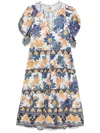 Farm Rio Summer Flowers Maxi Dress In White