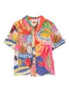 Farm Rio Summer Picnic Shirt Summer Picnic Multicolor In Multi